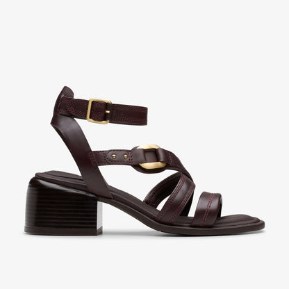 Morwyn Strap Wine Leather | Clarks Sale