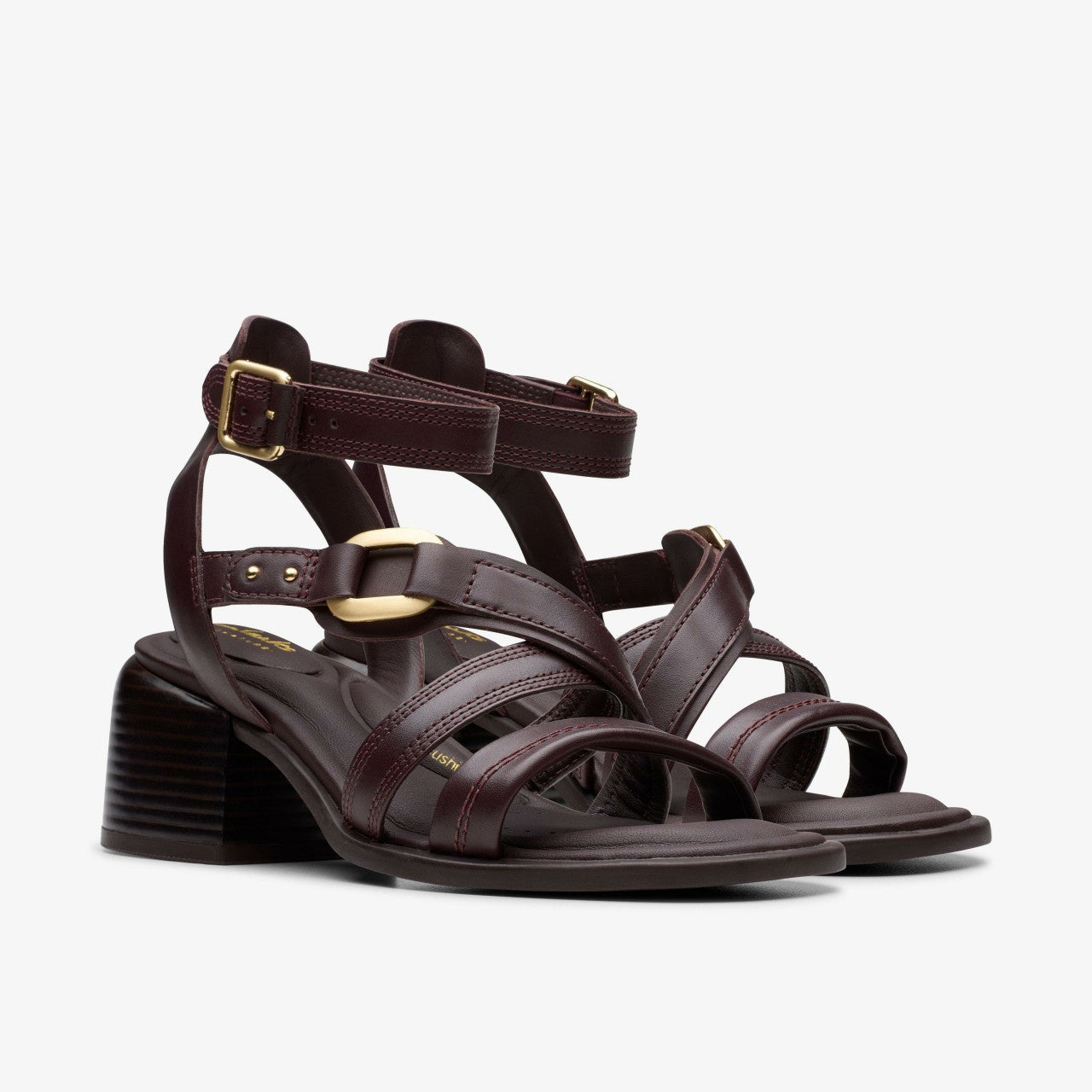 Morwyn Strap Wine Leather | Clarks Sale