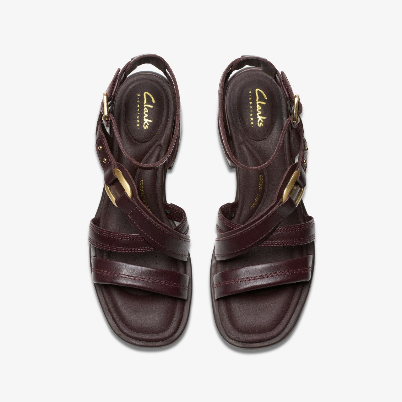 Morwyn Strap Wine Leather | Clarks Sale