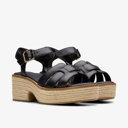 Coledale Strap Black Leather | Clarks discount
