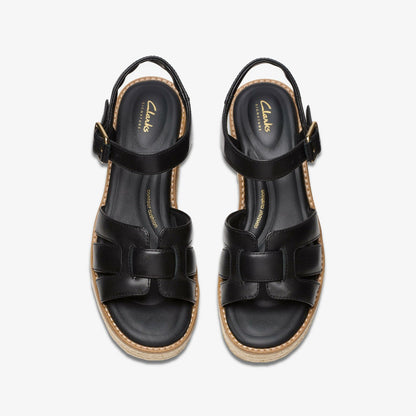 Coledale Strap Black Leather | Clarks discount