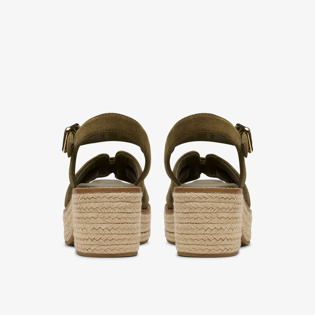 Coledale Strap Dark Olive Suede | Clarks outlet