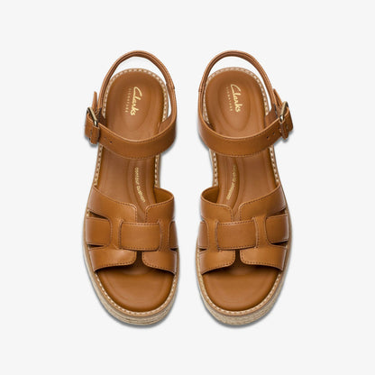Coledale Strap Tan Leather | Clarks Sale