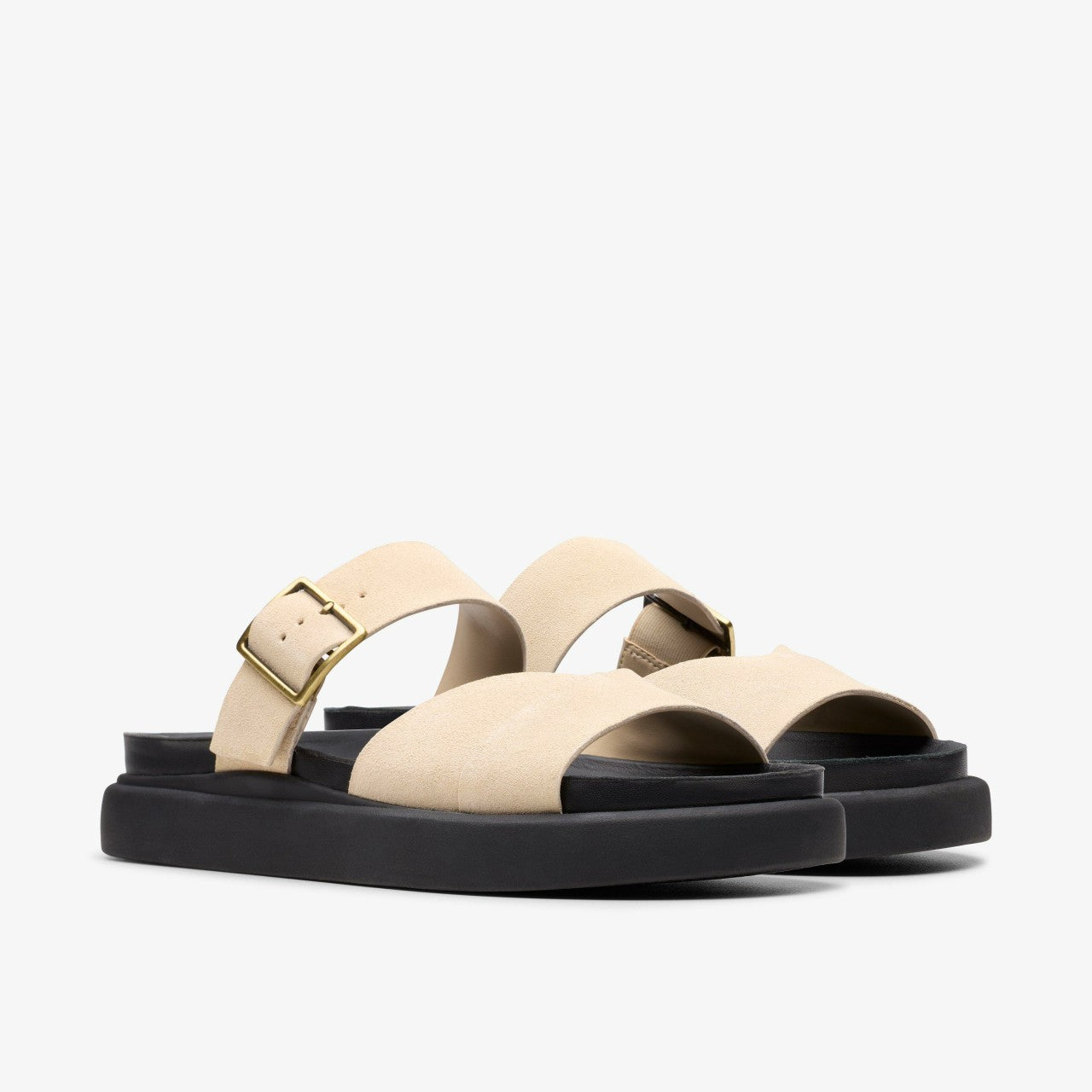 Aristella Mule Ecru Suede | Clarks online
