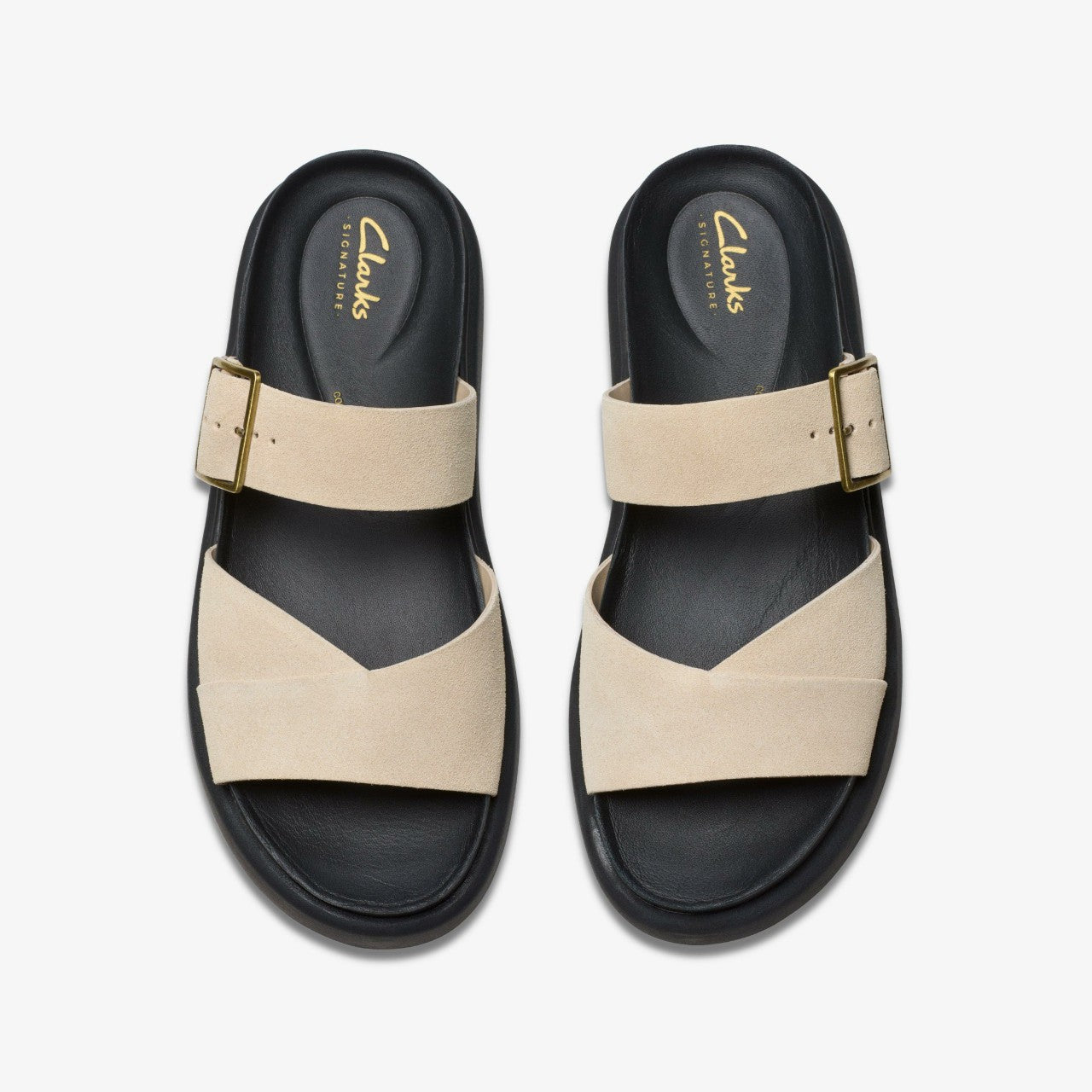 Aristella Mule Ecru Suede | Clarks online