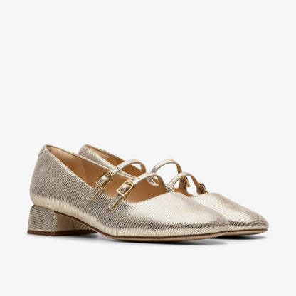 Daiss 30 Shine Champagne Interest | Clarks outlet