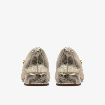 Daiss 30 Shine Champagne Interest | Clarks outlet