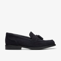Navy Suede