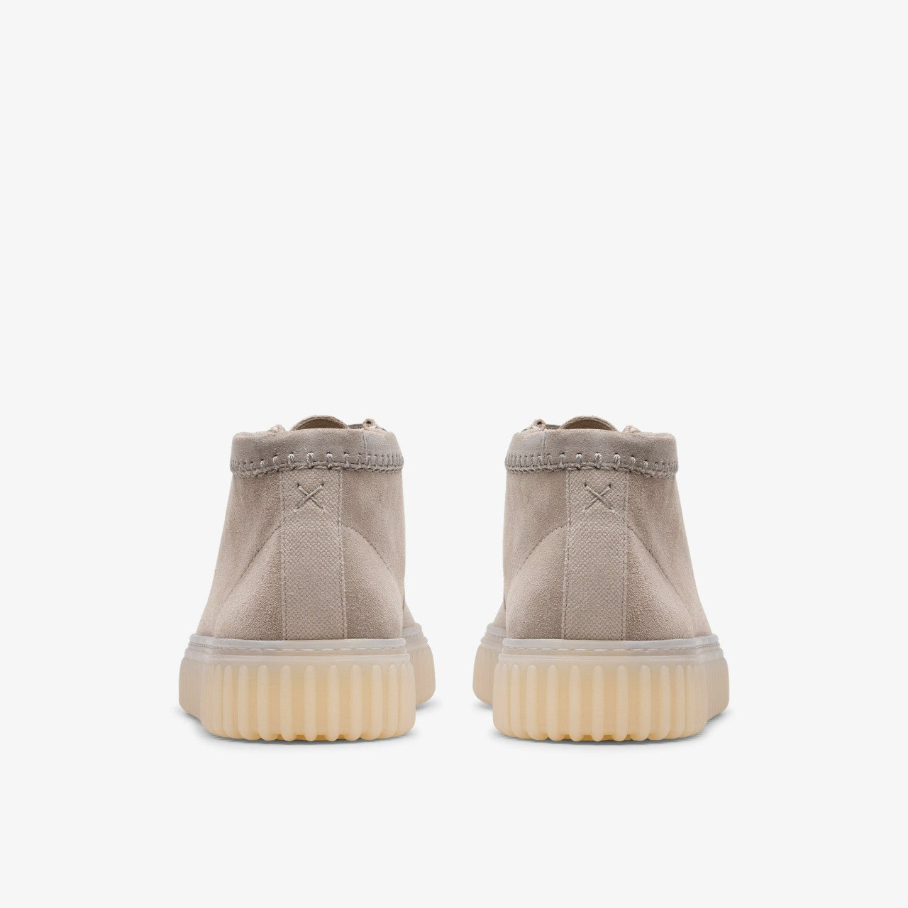 Torhill Hi Light Grey Suede | Clarks discount