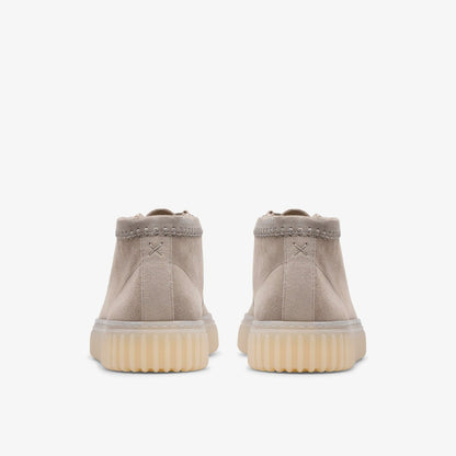 Torhill Hi Light Grey Suede | Clarks discount