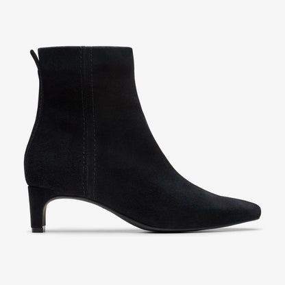 Edina Up Black Suede | Clarks discount