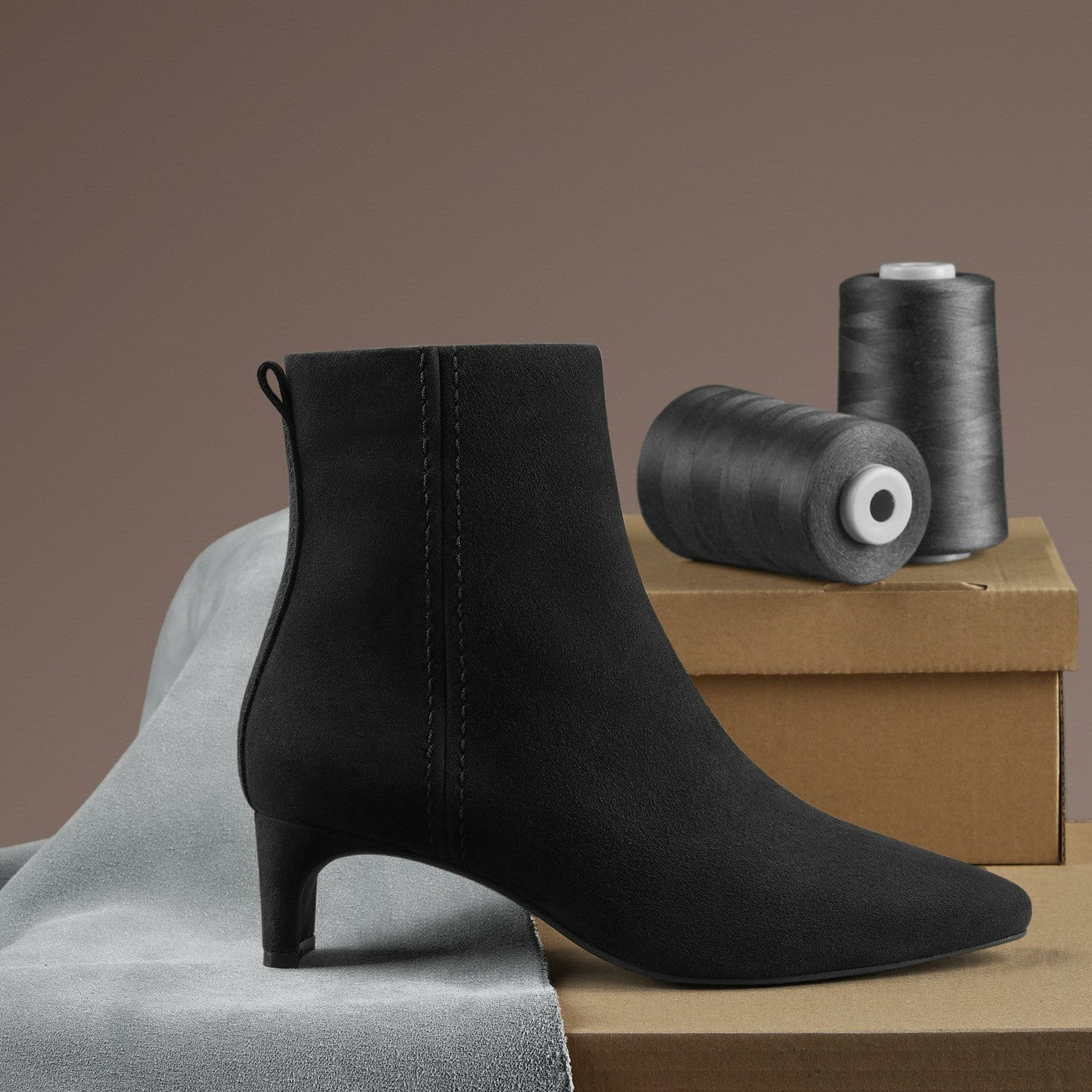 Edina Up Black Suede | Clarks discount