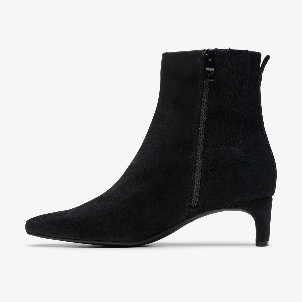 Edina Up Black Suede | Clarks discount