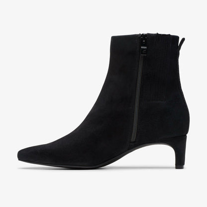 Edina Up Black Suede | Clarks discount