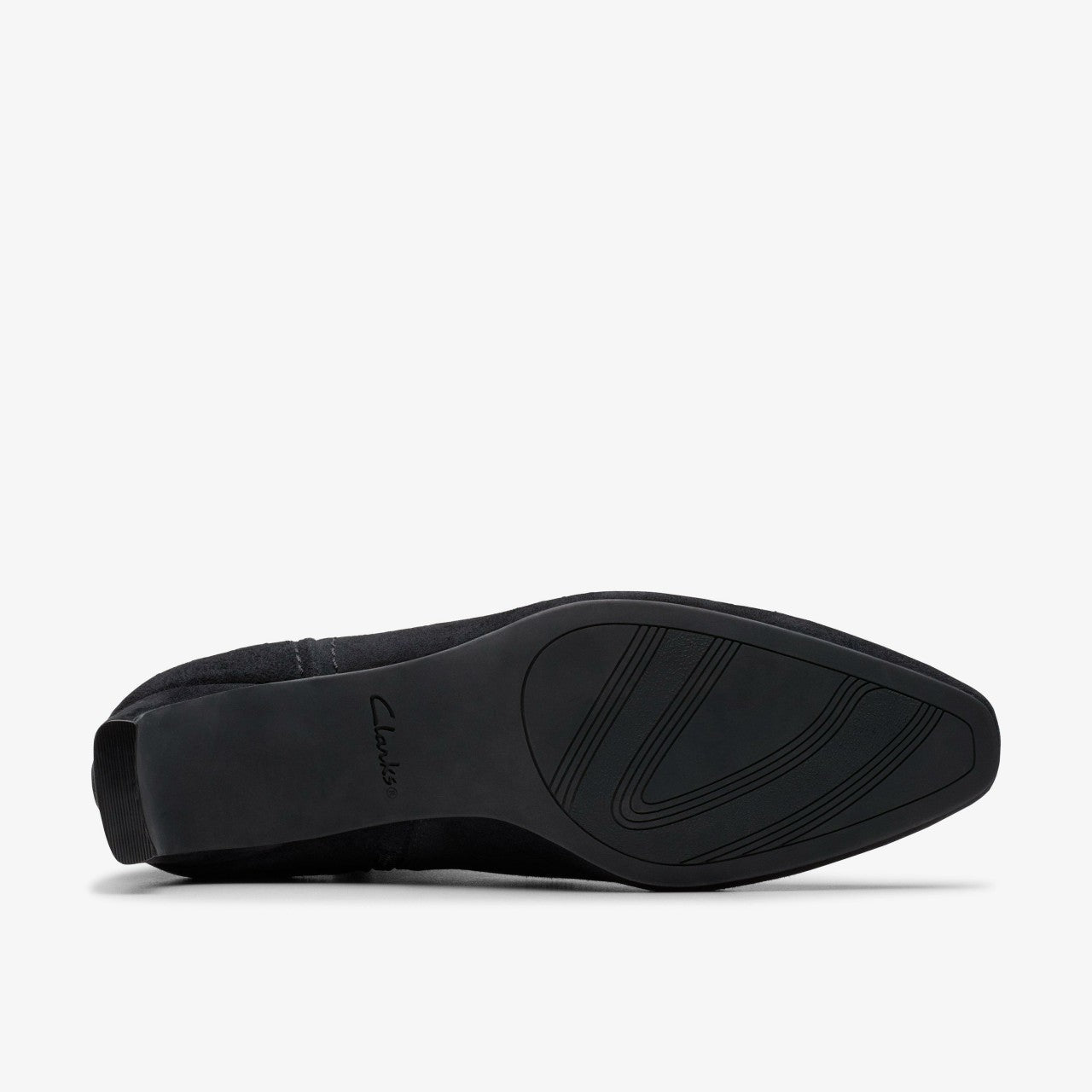 Edina Up Black Suede | Clarks discount