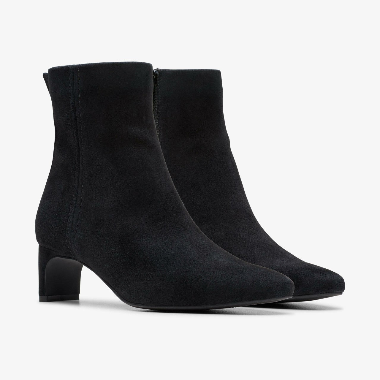 Edina Up Black Suede | Clarks discount