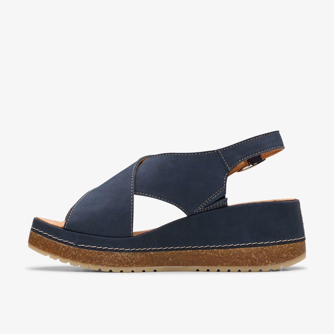 Kassanda Step Navy Nubuck | Clarks outlet