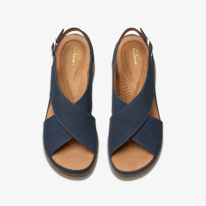 Kassanda Step Navy Nubuck | Clarks outlet