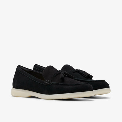 Narini Edge Black Suede | Clarks for sale