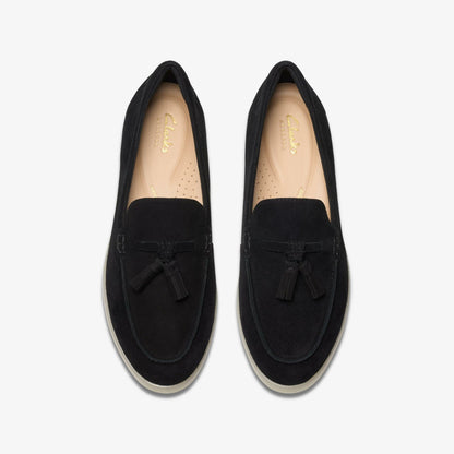 Narini Edge Black Suede | Clarks for sale
