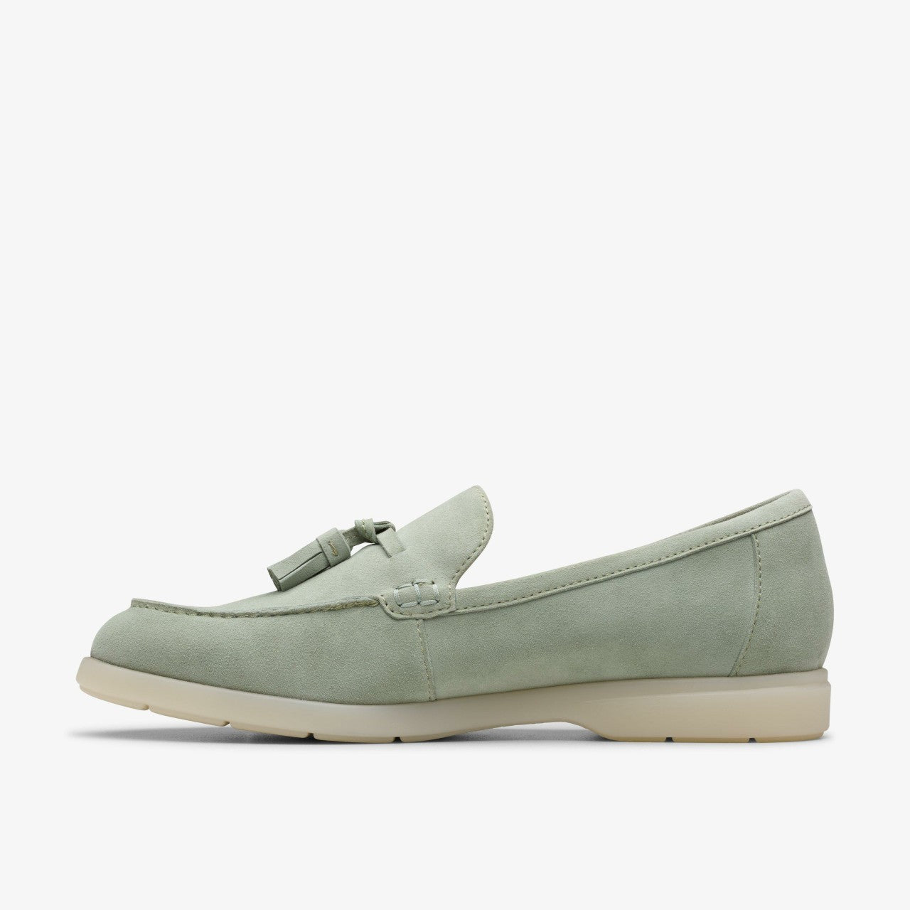 Narini Edge Light Green Suede | Clarks Sale