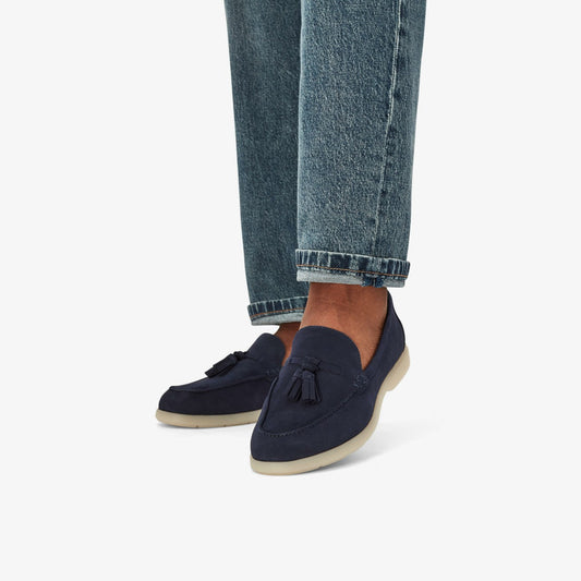 Narini Edge Navy Suede | Clarks online