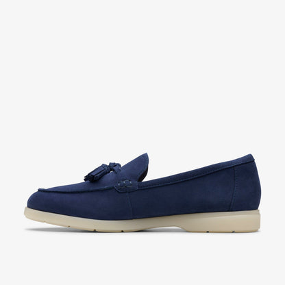 Narini Edge Navy Suede | Clarks online