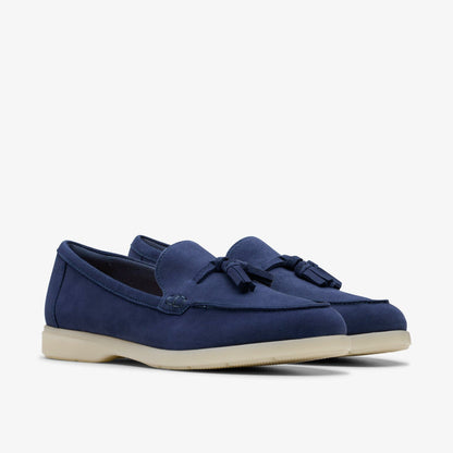 Narini Edge Navy Suede | Clarks online