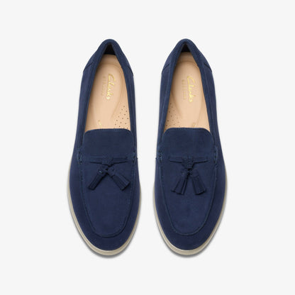 Narini Edge Navy Suede | Clarks online