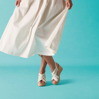 Sabina Sling Cream Leather | Clarks online