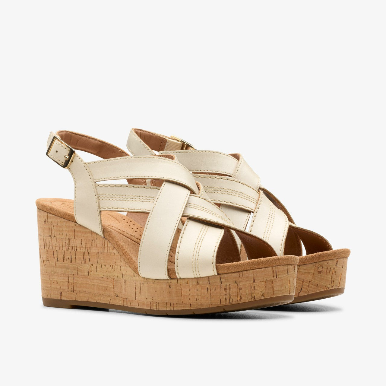 Sabina Sling Cream Leather | Clarks online