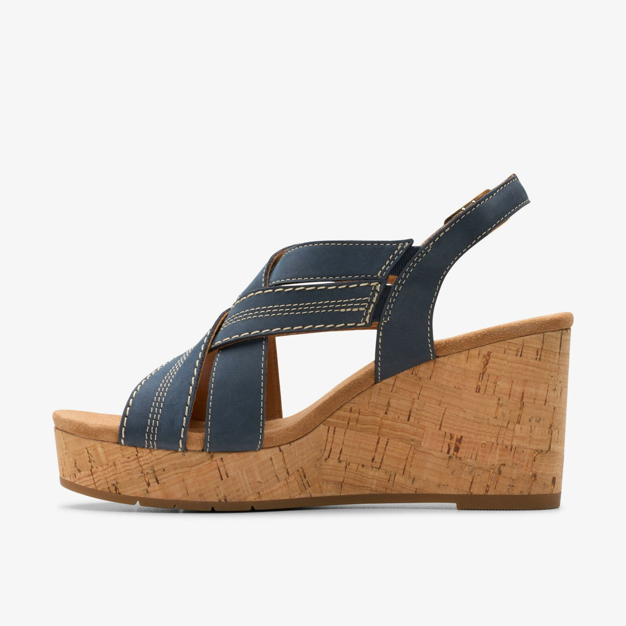 Sabina Sling Navy Nubuck | Clarks online