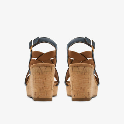 Sabina Sling Navy Nubuck | Clarks online