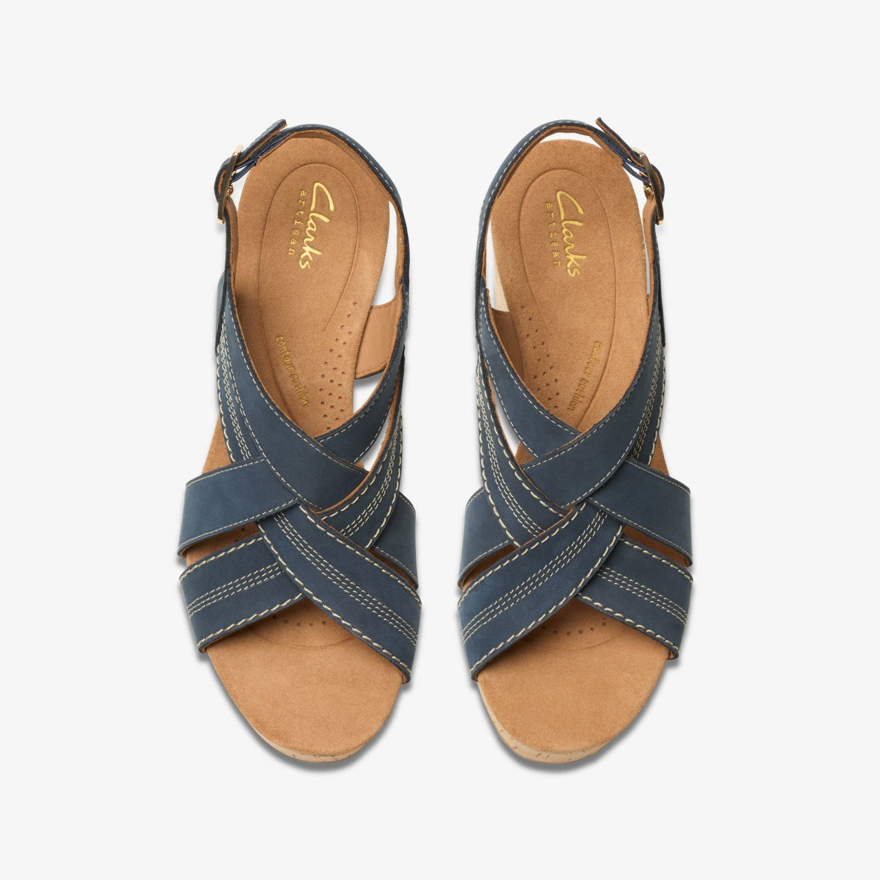 Sabina Sling Navy Nubuck | Clarks online