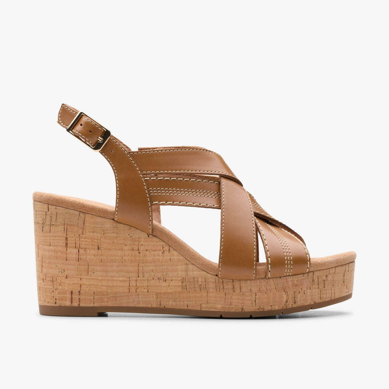 Sabina Sling Tan Leather | Clarks on Sale