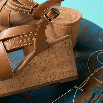 Sabina Sling Tan Leather | Clarks on Sale
