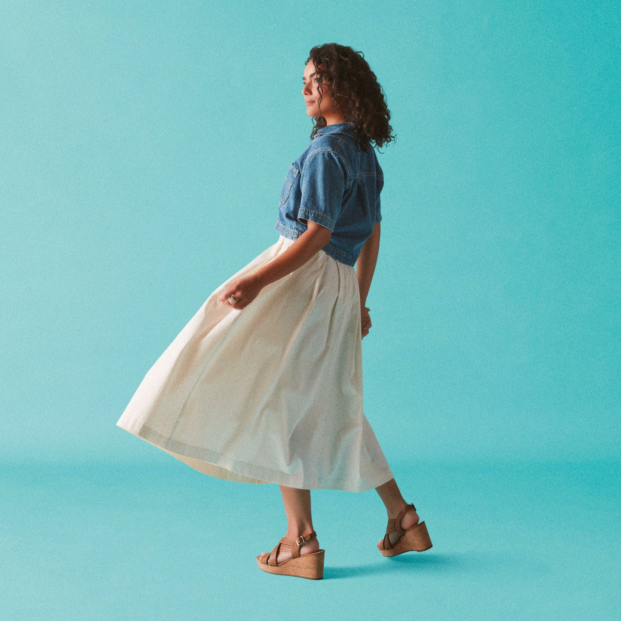 Sabina Sling Tan Leather | Clarks on Sale