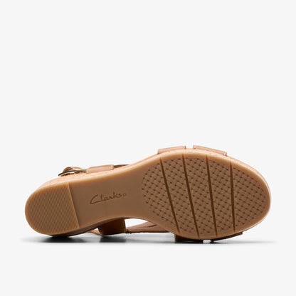 Sabina Sling Tan Leather | Clarks on Sale