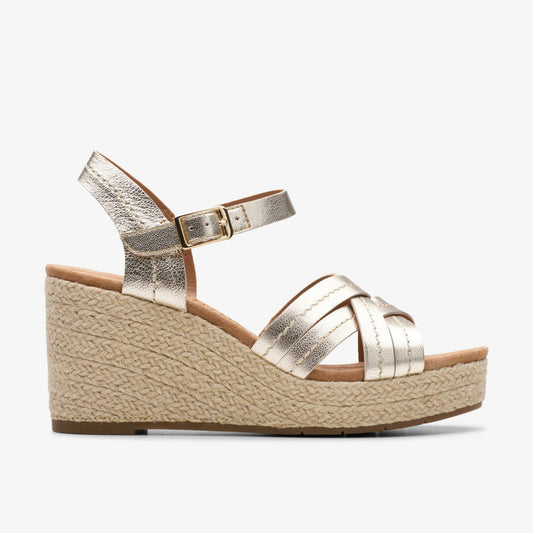Sabina Strap Champagne | Clarks outlet