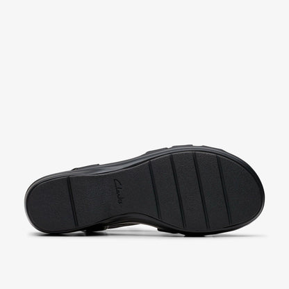 Tuleah Cross Black Leather | Clarks Sale