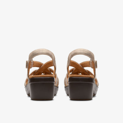 Tuleah Cross Metallic Leather | Clarks outlet