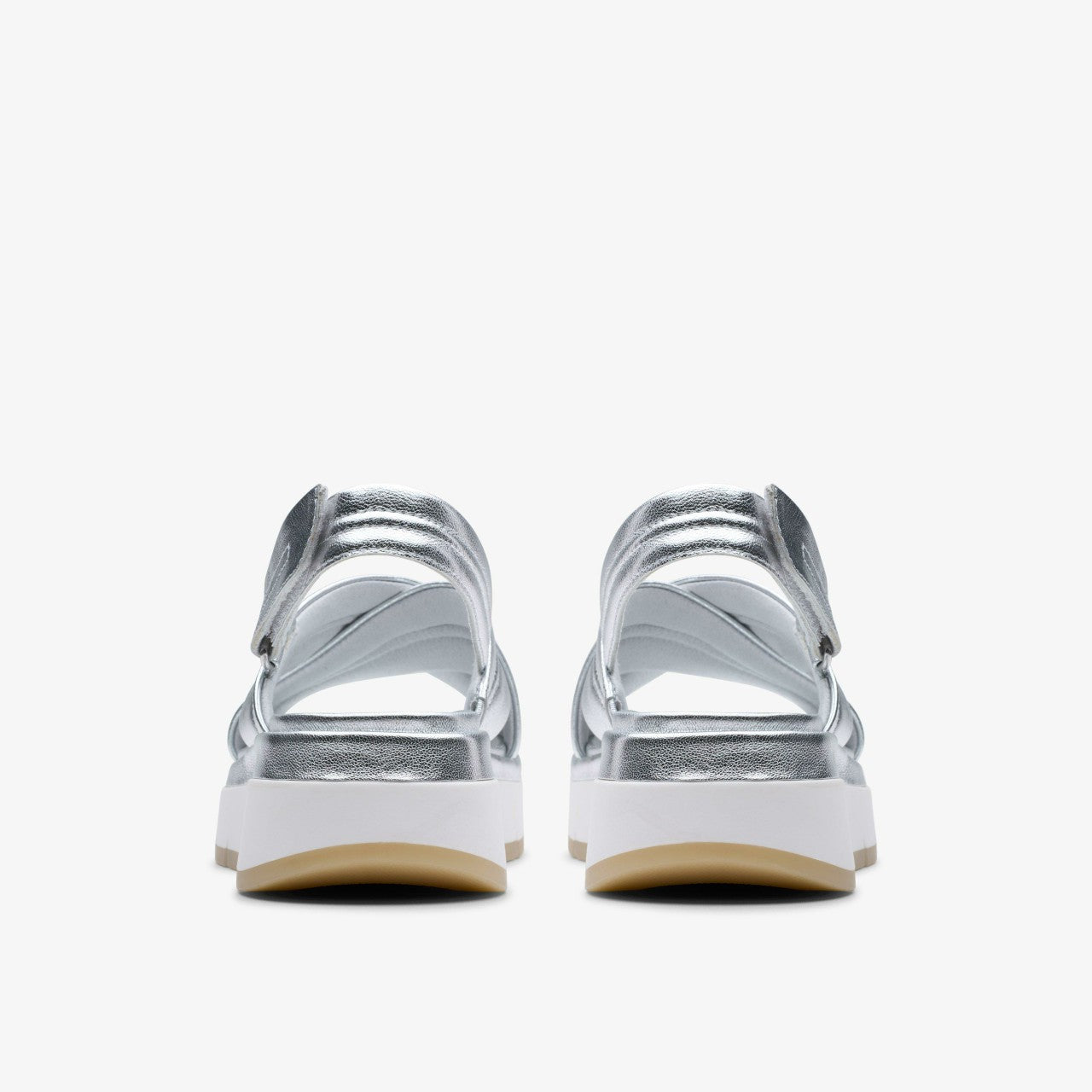 Tuscan Cross Silver Leather | Clarks online