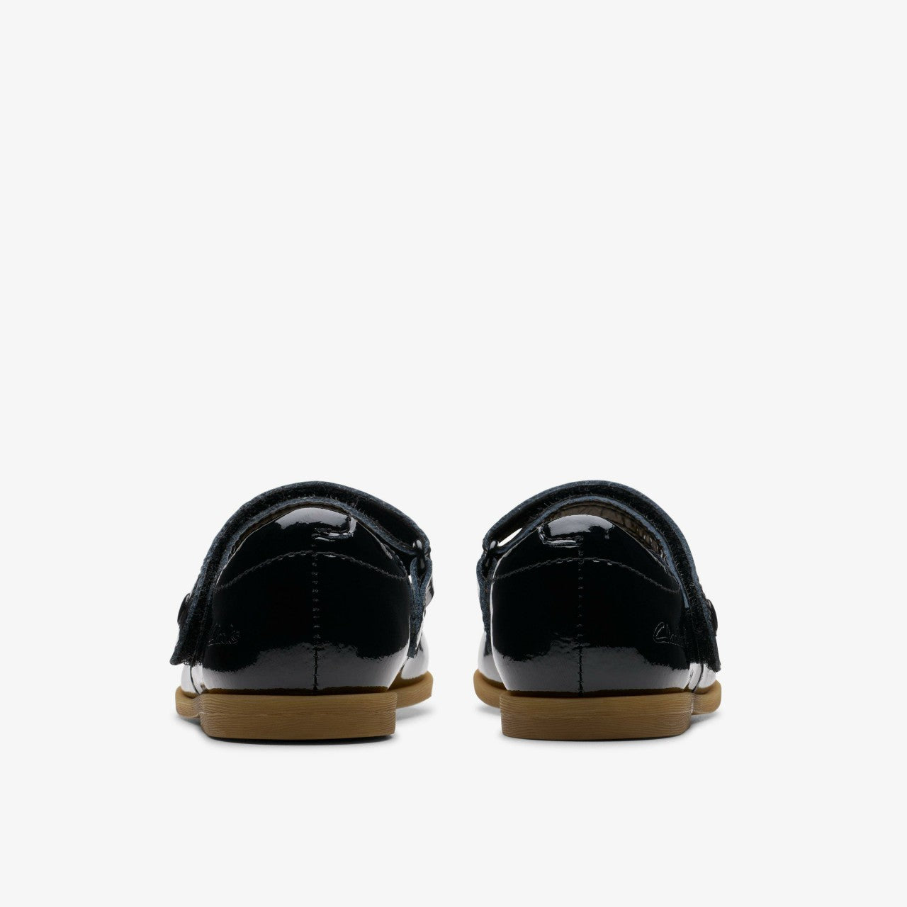 Drew Tap Toddler Black Patent | Clarks for sale