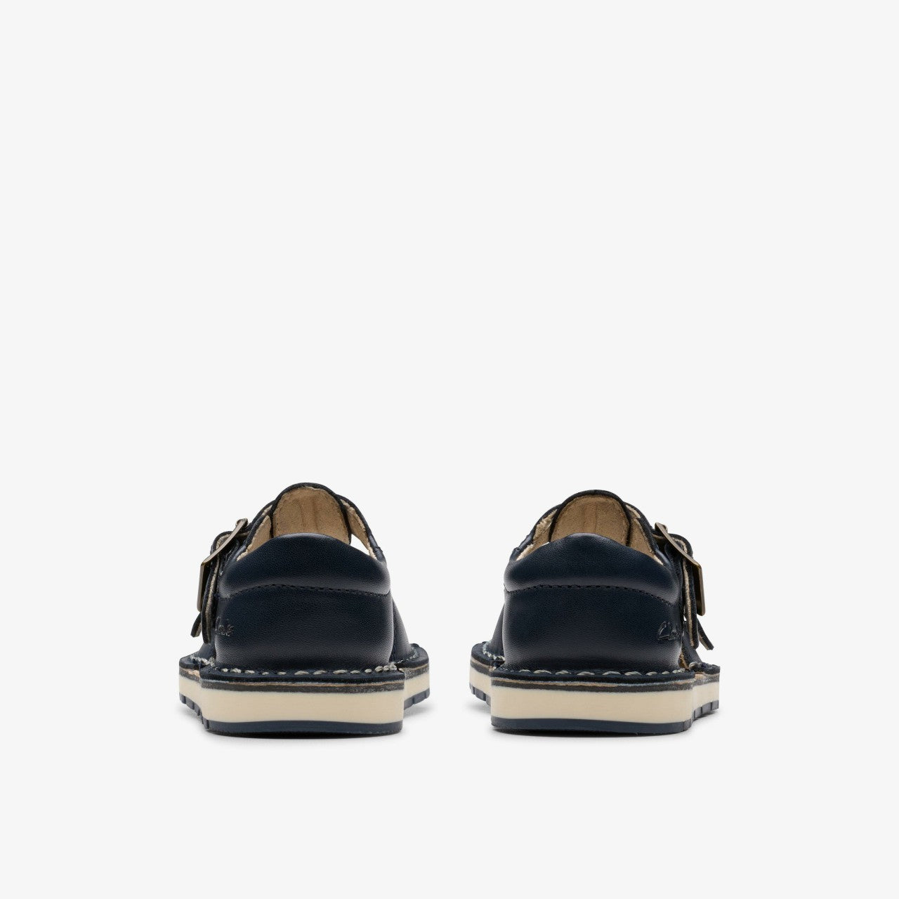 Playsun Toddler Navy Leather | Clarks outlet