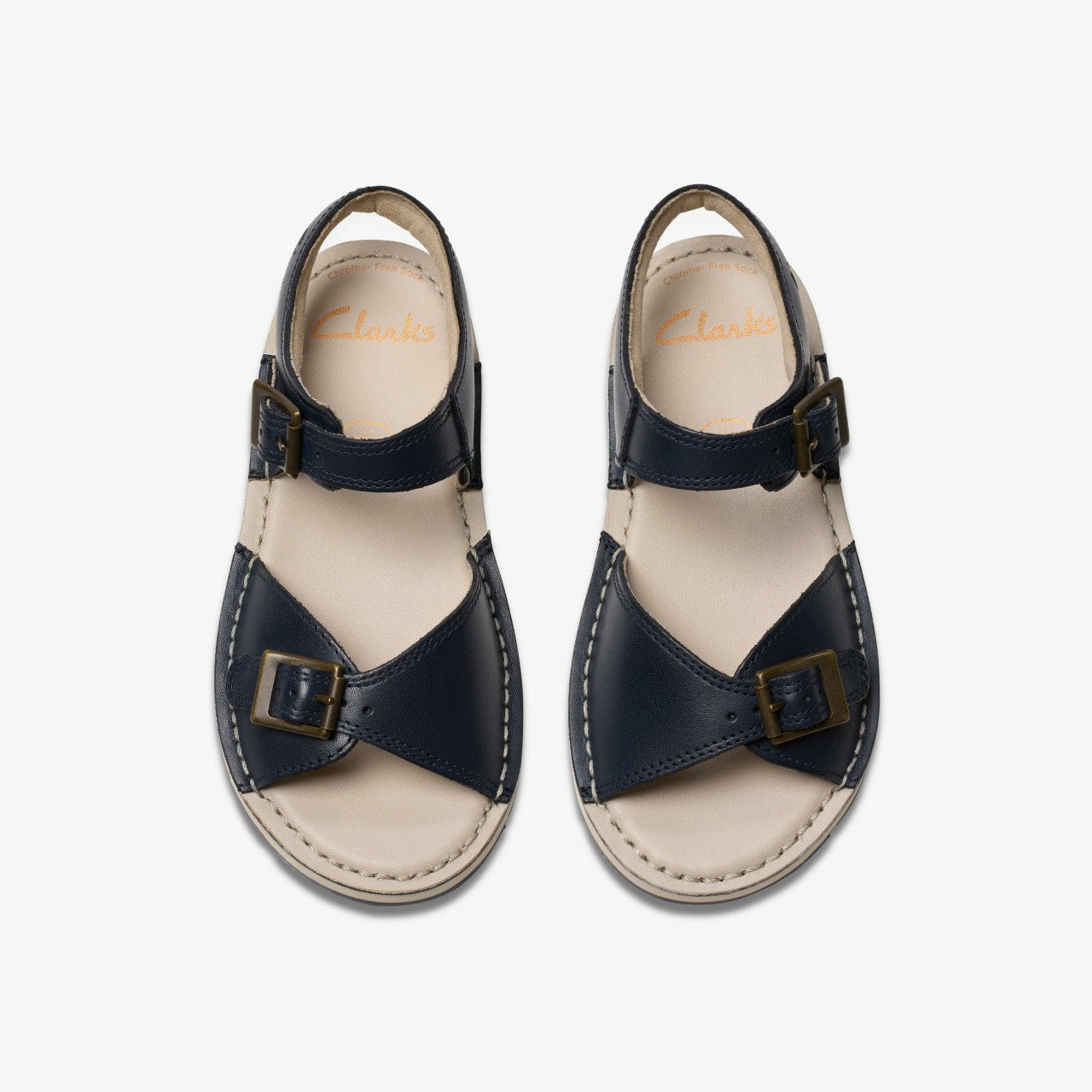 Playsun Kid Navy Leather | Clarks Sale