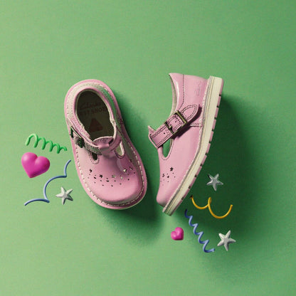 Joyful Skip Toddler Pink Patent | Clarks online