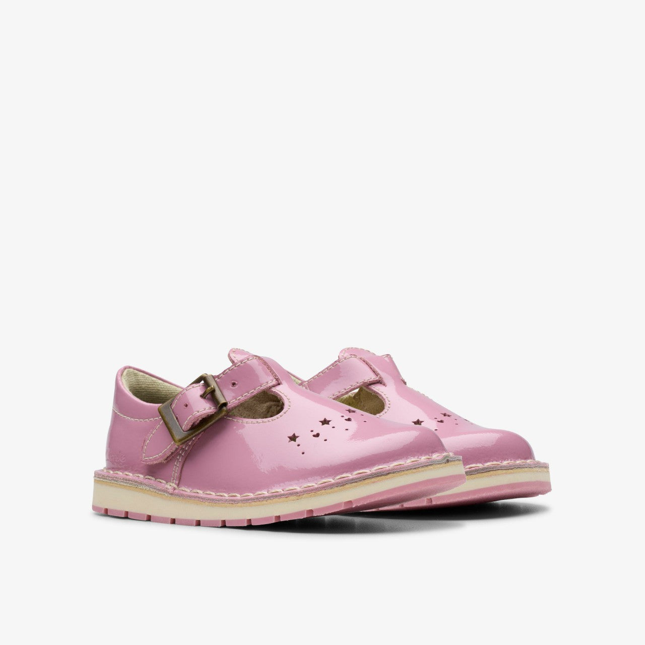 Joyful Skip Toddler Pink Patent | Clarks online
