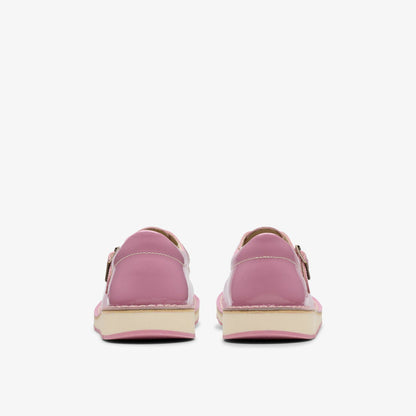 Joyful Skip Kid Pink Patent | Clarks outlet