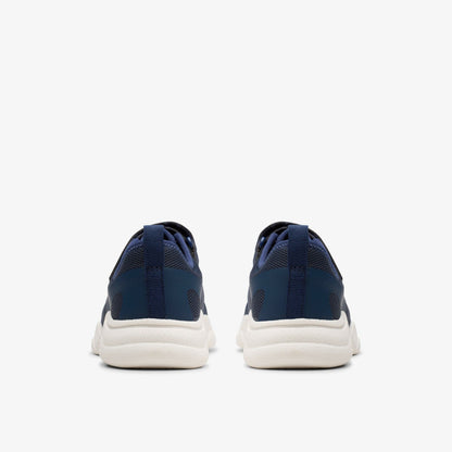 Feather Ath Kid Navy | Clarks online