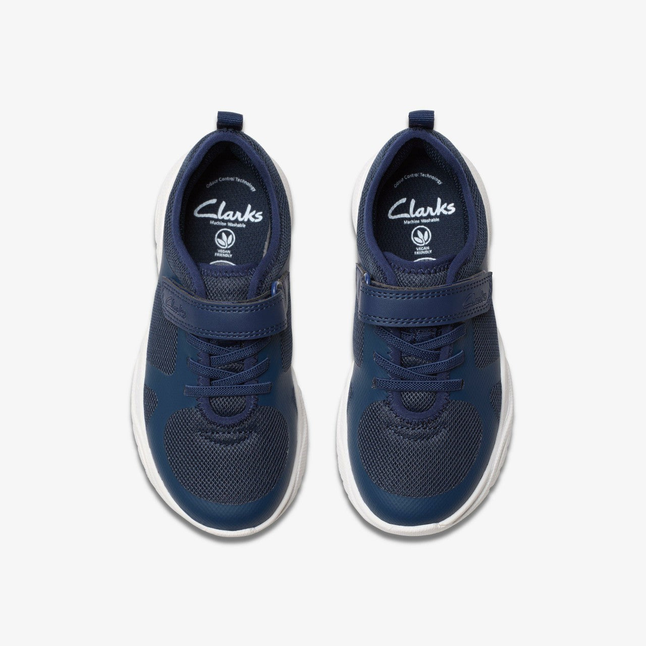 Feather Ath Kid Navy | Clarks online